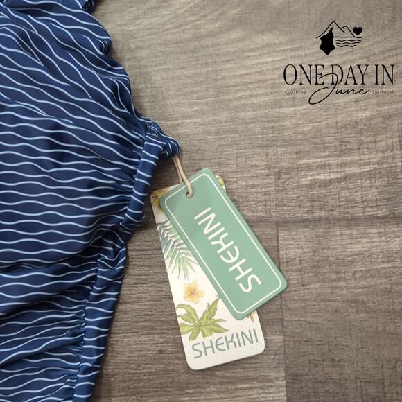 Shekini Plus Size Boyshort Swimdress One Piece Swimsuit Size XXL - Picture 4 of 7